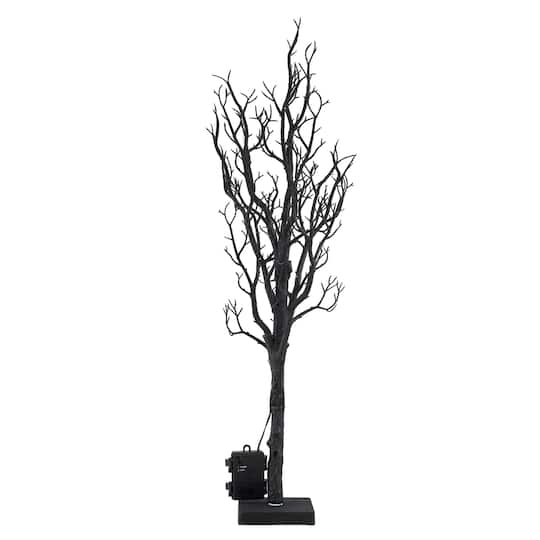 30" Purple LED Lighted Spooky Tree by Ashland®